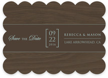 The Lodge Save the Date Cards