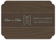 The Lodge Save the Date Cards