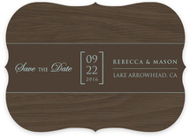 The Lodge Save the Date Cards