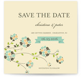 Petite Fleur Save the Date Cards