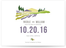 The Winery Save the Date Cards