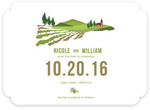 The Winery Save the Date Cards