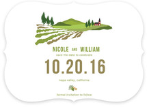 The Winery Save the Date Cards