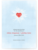 Winter Warmth Save the Date Cards