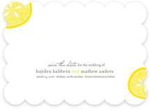 Lemon Drop Save the Date Cards