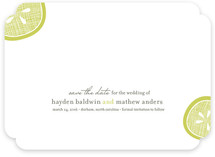 Lemon Drop Save the Date Cards