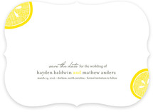 Lemon Drop Save the Date Cards