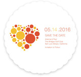 Circle of Love Save the Date Cards