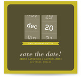 Calendar Slot Machine Save the Date Cards