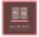 Calendar Slot Machine Save the Date Cards