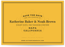 Label Save the Date Cards