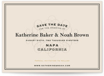 Label Save the Date Cards
