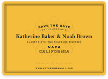 Label Save the Date Cards