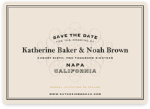 Label Save the Date Cards