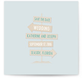 Seaside Save the Date Cards