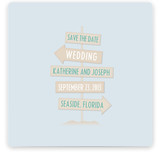 Seaside Save the Date Cards
