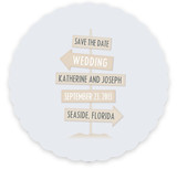 Seaside Save the Date Cards