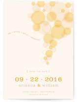 Vineyard Harvest Light Save the Date Cards