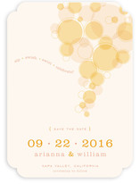 Vineyard Harvest Light Save the Date Cards