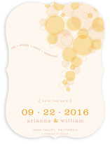 Vineyard Harvest Light Save the Date Cards