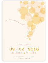Vineyard Harvest Light Save the Date Cards