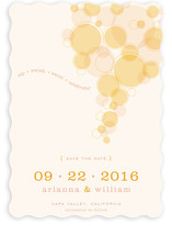 Vineyard Harvest Light Save the Date Cards