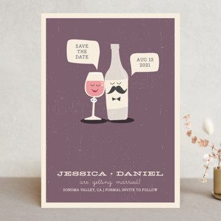 Little Wine Charmers Save the Date Cards