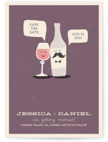 Little Wine Charmers Save the Date Cards