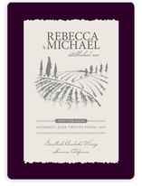 Vintage Label Save the Date Cards