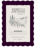 Vintage Label Save the Date Cards