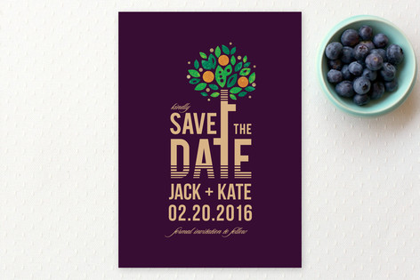 Date Tree Save the Date Cards