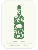 Vineyard Silhouette Save the Date Cards