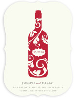 Vineyard Silhouette Save the Date Cards