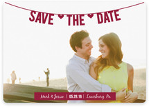 Banner Save the Date Cards