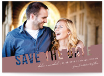 Simply See Through Save the Date Cards