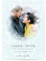 Let it Snow Save the Date Cards
