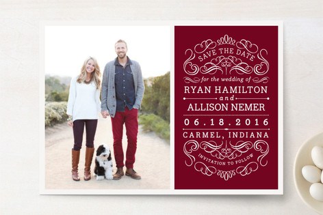 Flourishing Love Save the Date Cards
