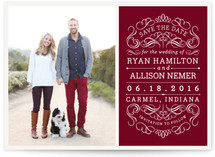 Flourishing Love Save the Date Cards