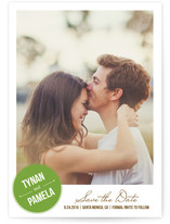 Stamped Save the Date Cards