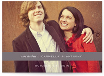 Banded Save the Date Cards