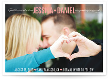 Understated Save the Date Cards