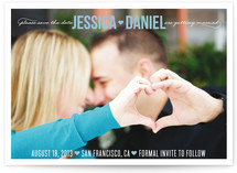 Understated Save the Date Cards