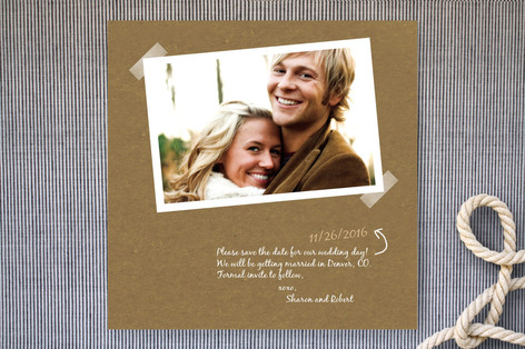 Personal Touch Save the Date Cards