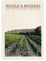 St Helena Save the Date Cards