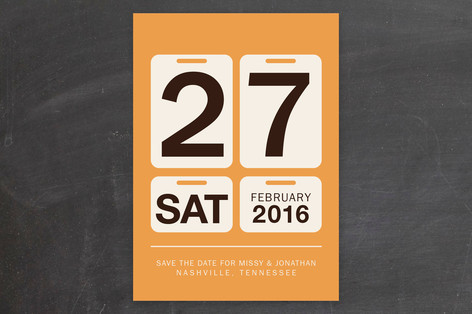 Agenda Save the Date Cards