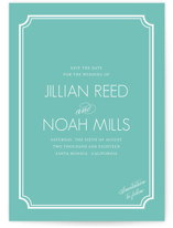 Modern Classic Save the Date Cards