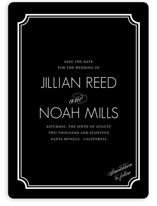 Modern Classic Save the Date Cards
