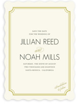 Modern Classic Save the Date Cards