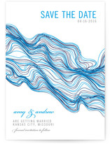 Modern Exhibit Save the Date Cards