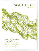 Modern Exhibit Save the Date Cards